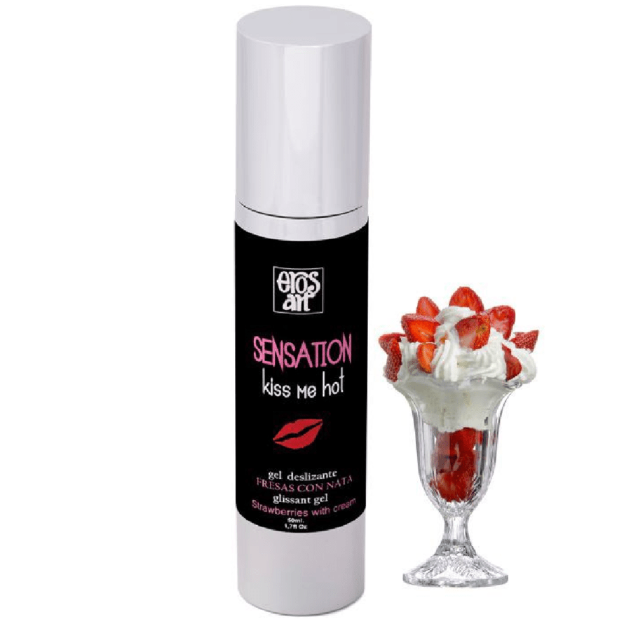 EROS-ART – SENSATTION LUBRIFIANT NATUREL FRAISES  LA CRÈME 50 ML