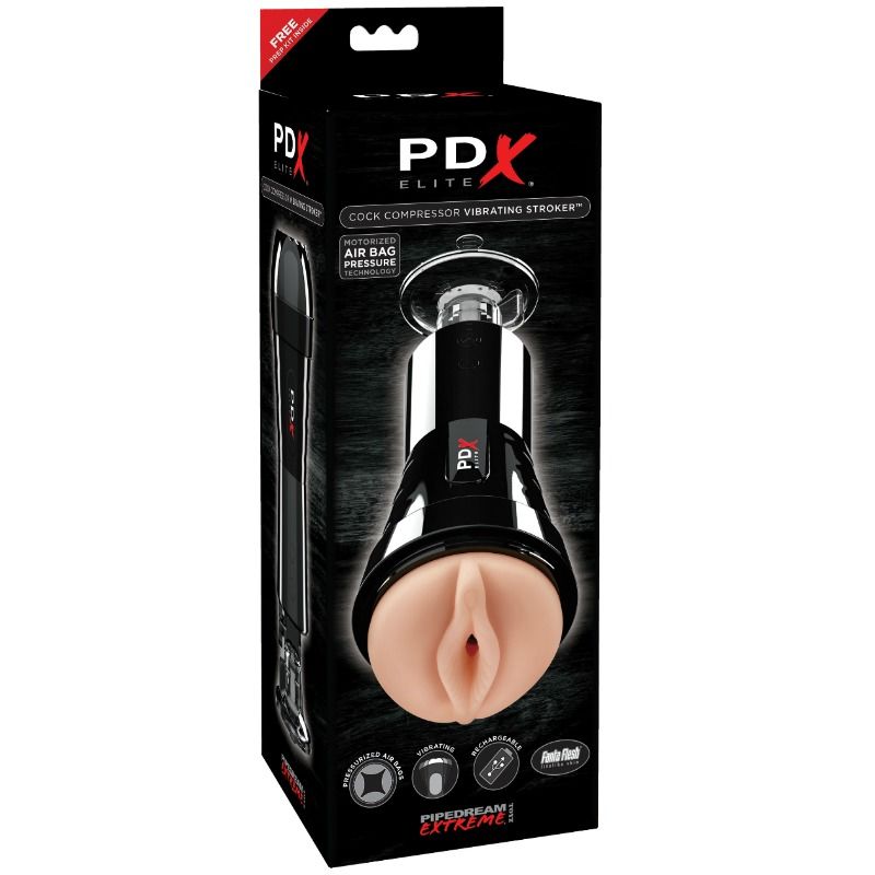 PDX ELITE – STROKER VIBRANT POUR COMPRESSEUR DE BITE