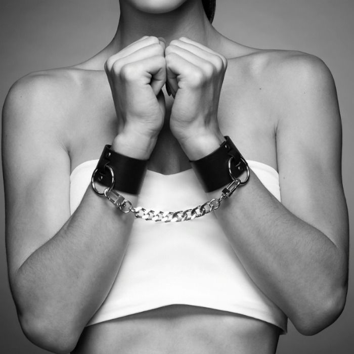 BIJOUX INDISCRETS MAZE – MANCHETTES LARGES NOIR