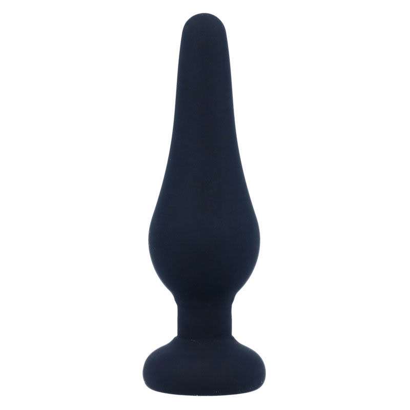 INTENSE – PLUG ANAL PIPO S SILICONE NOIR 9,8 CM