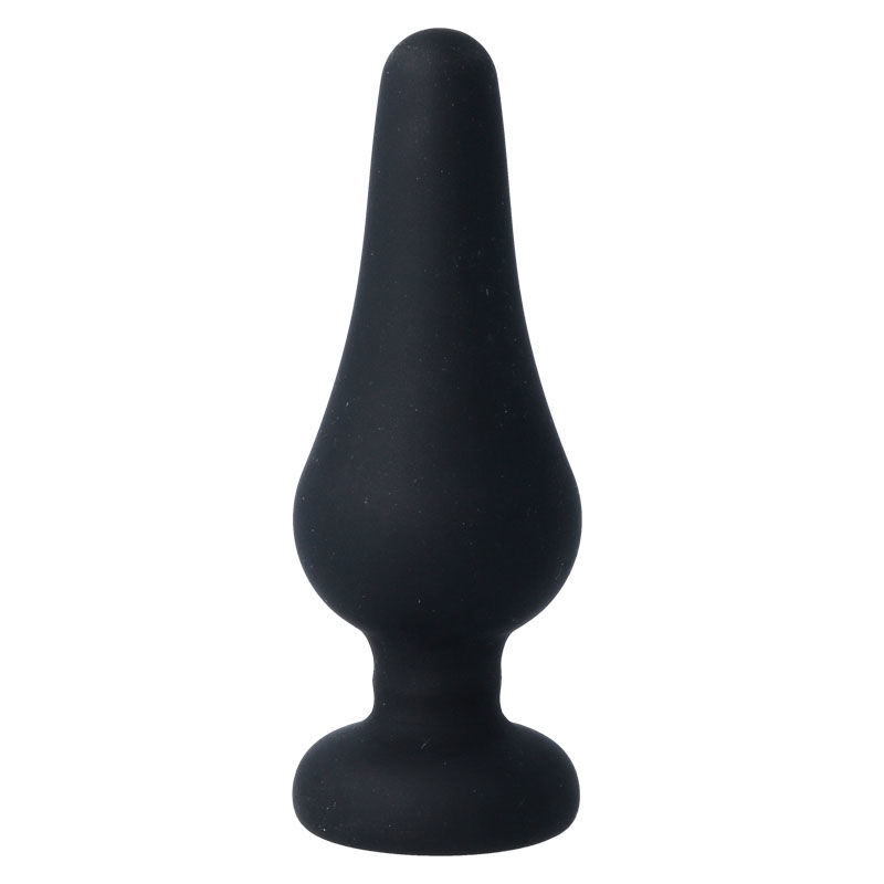 INTENSE – PLUG ANAL PIPO L SILICONE NOIR 13 CM