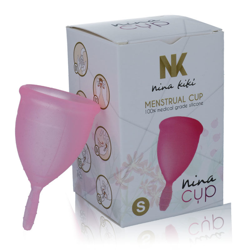NINA KIKÍ – COUPE MENSTRUELLE ROSE – TAILLE S
