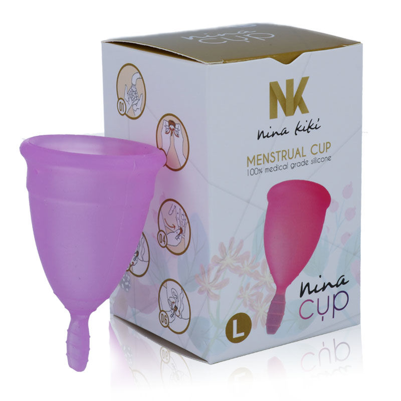 NINA KIKÍ – COUPE MENSTRUELLE VIOLET – TAILLE L