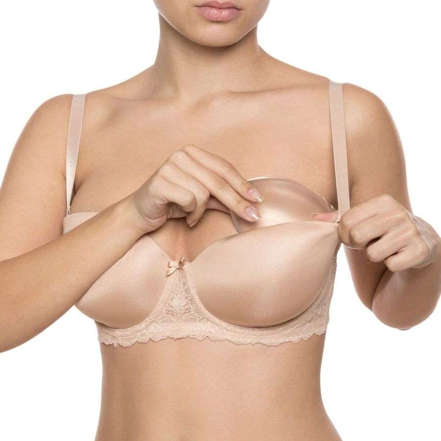 BYE-BRA – SEMI PADS PUSH-UP TRANSPARENT