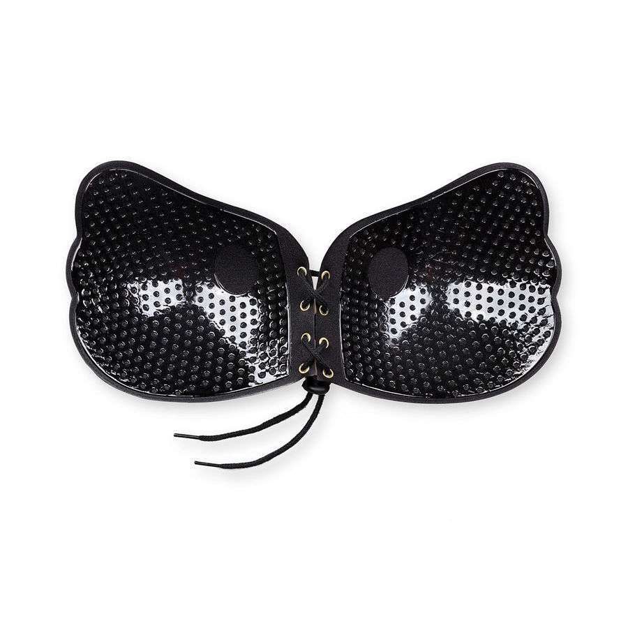BYE-BRA – LACE-IT RENFORCEMENT PUSH-UP NOIR BONNET C