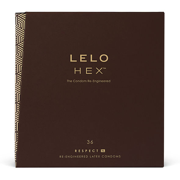 LELO – PRÉSERVATIFS HEX RESPECT XL 36 PACK