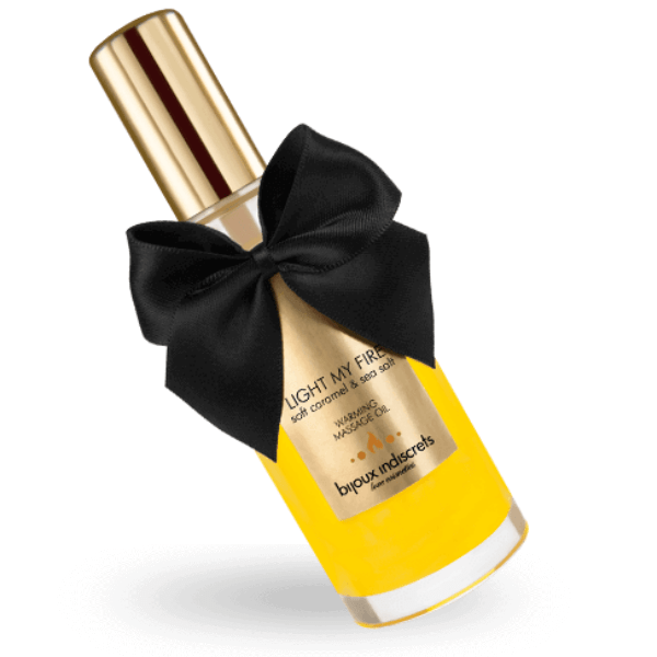BIJOUX – HUILE DE MASSAGE EFFET CHALEUR ARÔME CARAMEL