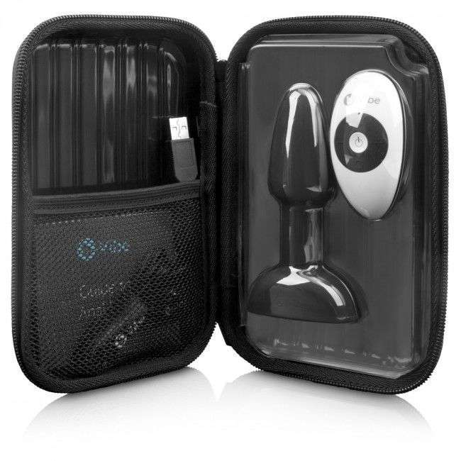 B-VIBE – RIMMING TÉLÉCOMMANDE PLUG ANAL PETITE NOIR