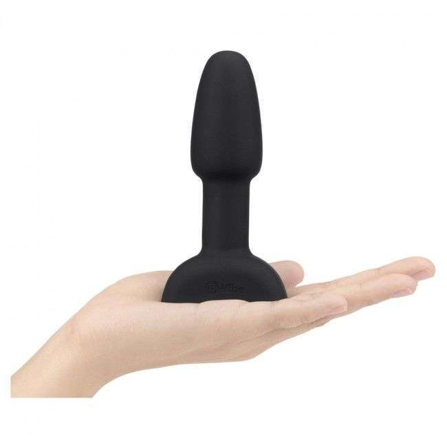 B-VIBE – RIMMING TÉLÉCOMMANDE PLUG ANAL PETITE NOIR