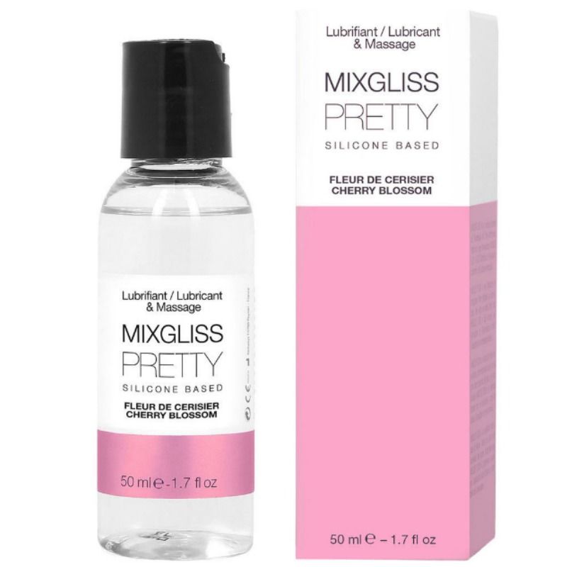 MIXGLISS – PRETTY LUBRIFIANT SILICONE FLEUR DE CERISIER 50 ML