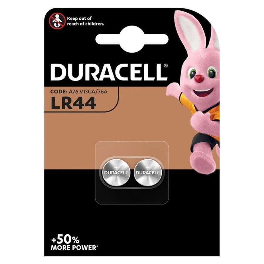 DURACELL – PILE LR44 1,5V 2 UNITÉS