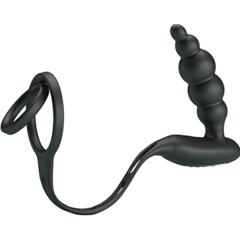 PRETTY LOVE – ANNEAUX PÉNIS AVEC PLUG VIBRATEUR