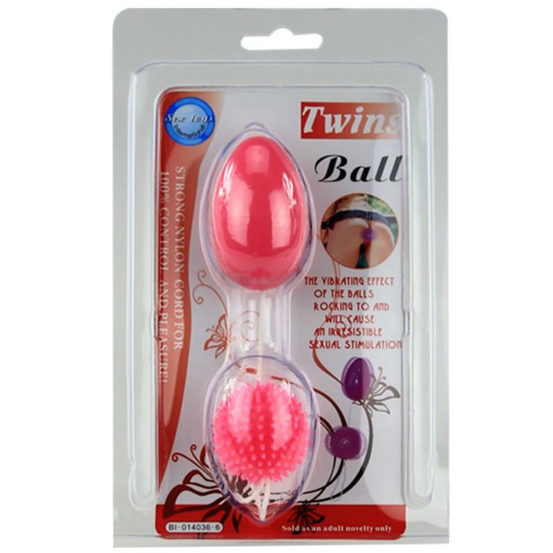BAILE – TWINS BALLES ANAL COMBINÉES
