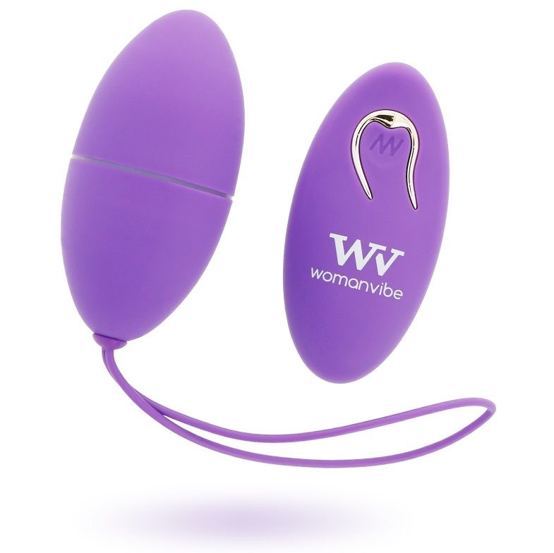 WOMANVIBE – ALSAN EGG TELECOMMANDE SILICONE VIOLET