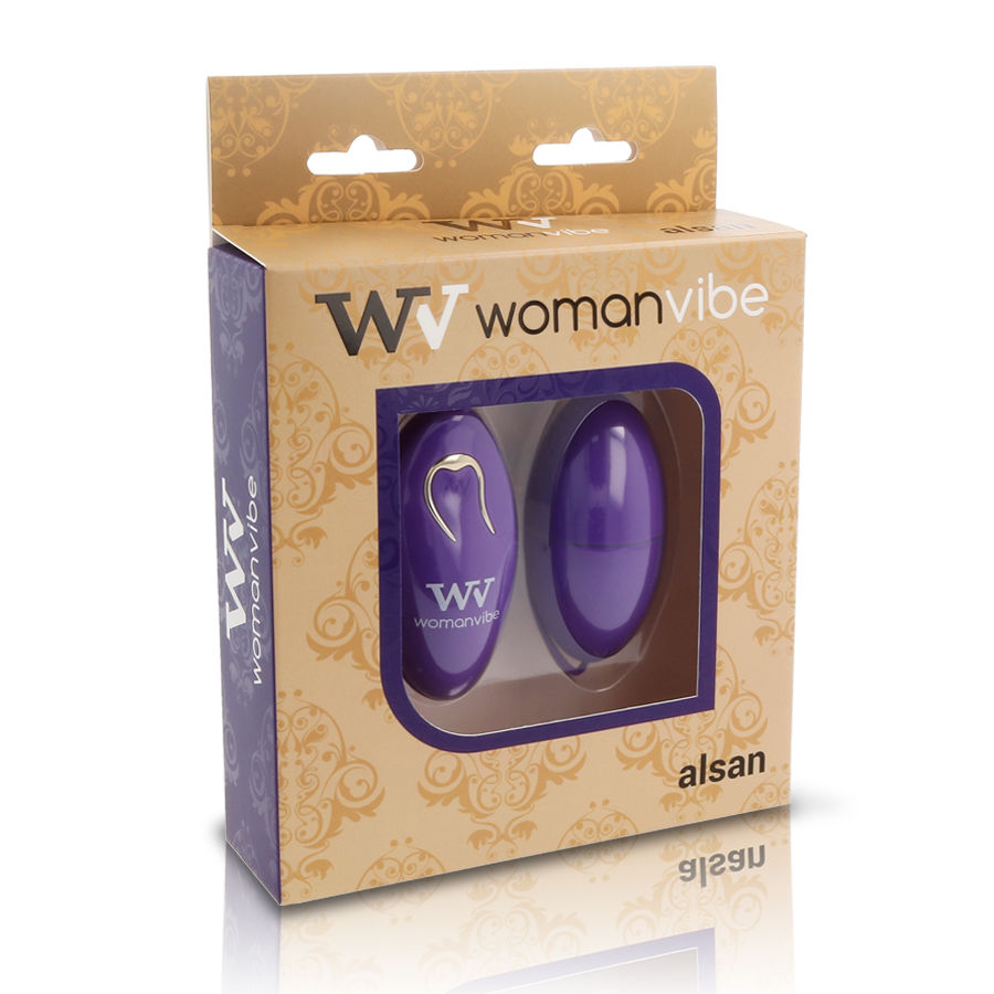 WOMANVIBE – ALSAN EGG TELECOMMANDE SILICONE VIOLET