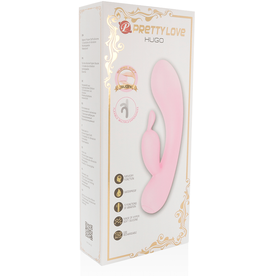 PRETTY LOVE – SMART VIBRATEUR AVEC OREILLES HUGO RABBIT