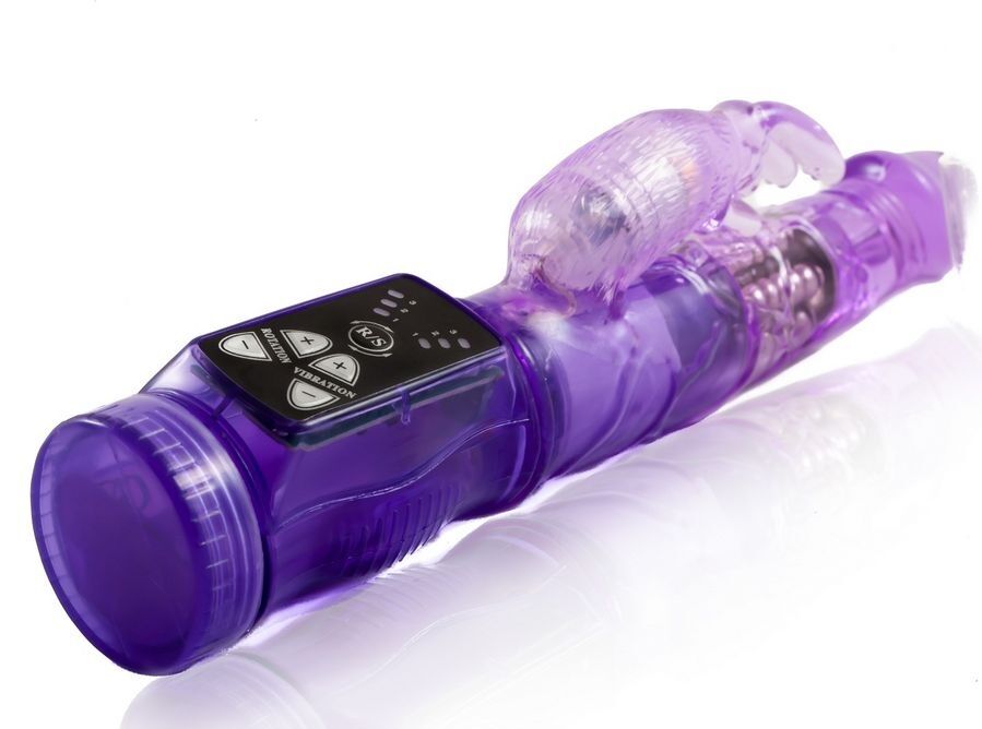 BAILE – MINI ROTATEUR AVEC LAPIN HAPPY ANGEL LILAS