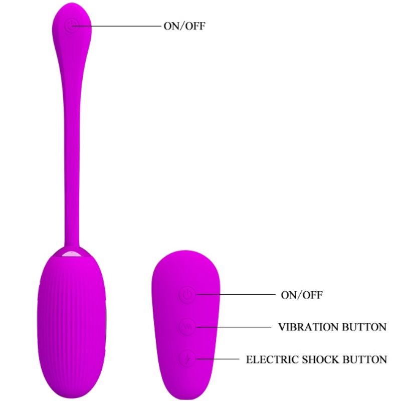 PRETTY LOVE – SHOCK FUN VIBRANT OEUF ET ELECTROSHOCK