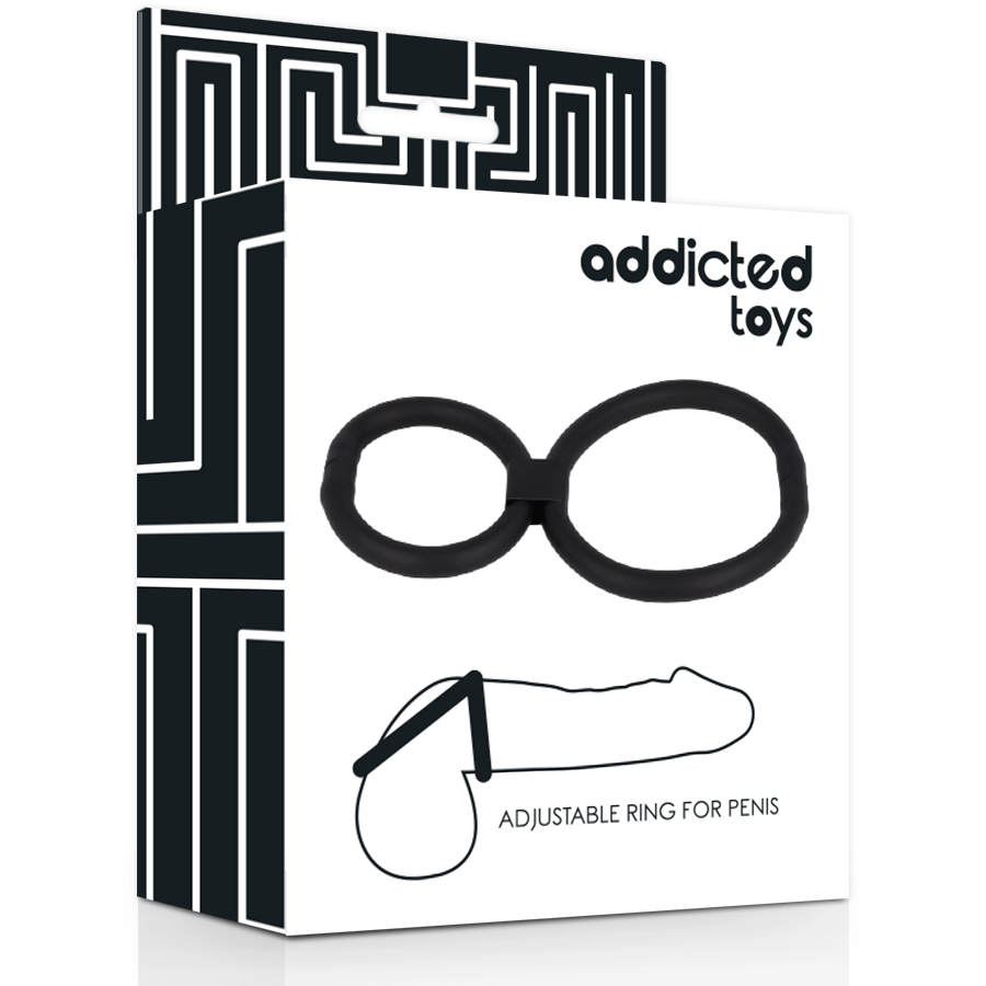 ADDICTED TOYS – ANNEAUX RÉGLABLES POUR PÉNIS