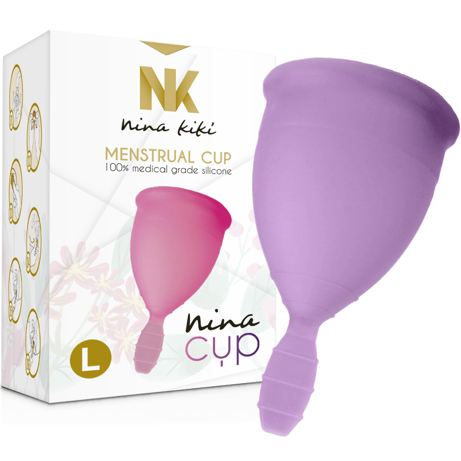 NINA KIKÍ – COUPE MENSTRUELLE VIOLET – TAILLE L