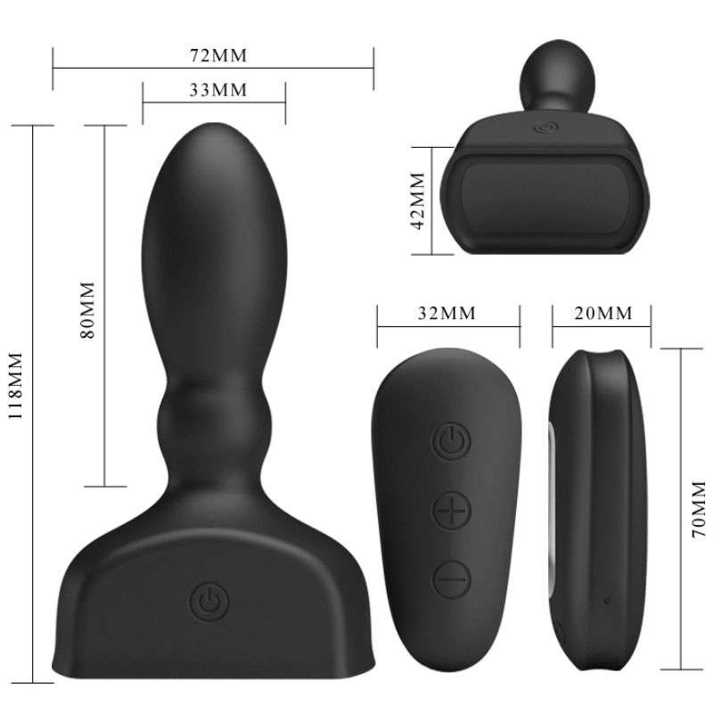 PRETTY LOVE – MARRIEL VIBRATEUR PROSTATIQUE ET GONFLABLE