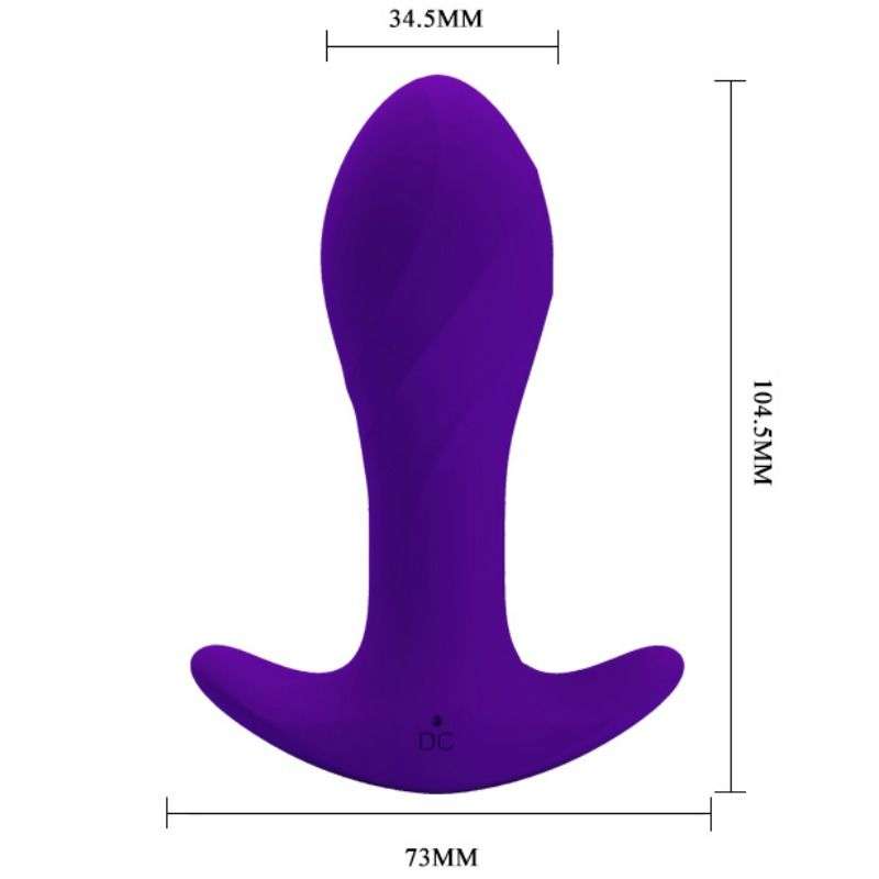 PRETTY LOVE – VIBRATEUR ANAL LILAS