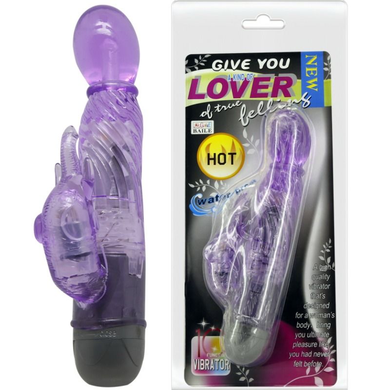 BAILE – VOUS OFFRIR UNE SORTE DE VIBRATEUR AMANT AVEC LAPIN LILAC 10 MODES