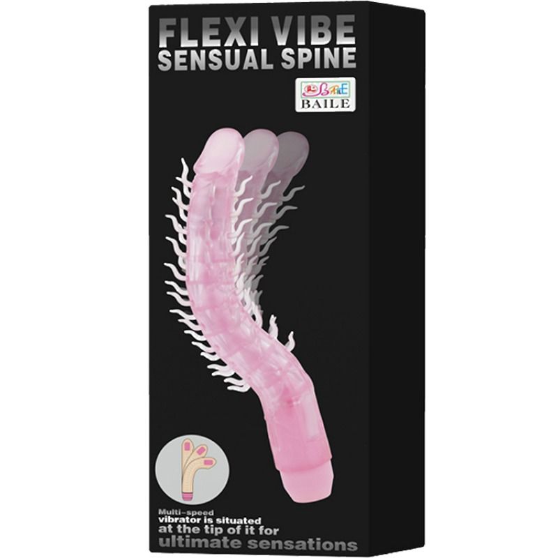 BAILE – FLEXI VIBE SENSUAL SPINE GODE VIBRANT PLIABLE LILAS 23.5 CM