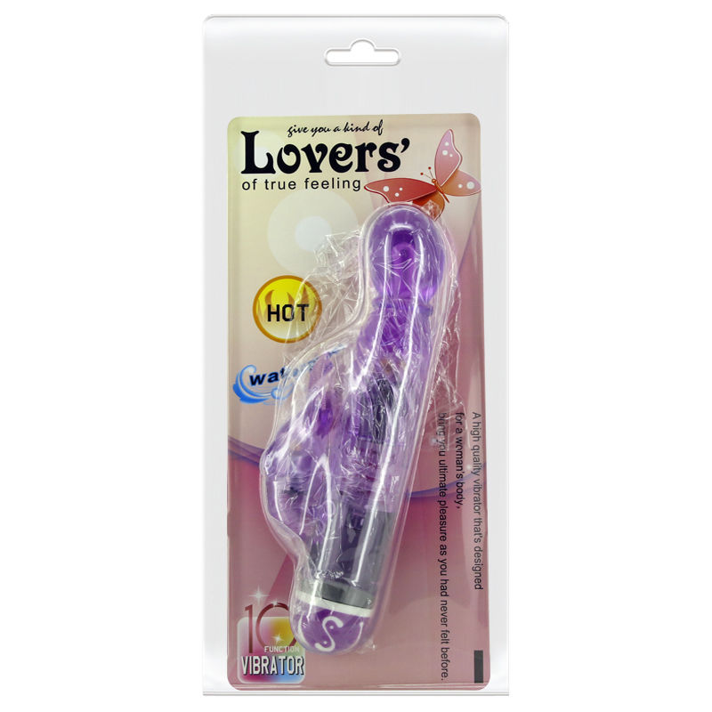 BAILE – VIBRATEUR  VITESSES MULTIPLES AVEC STIMULATEUR LILAS