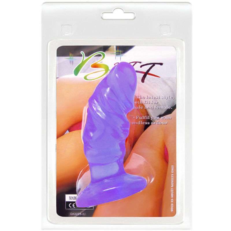 BAILE – PLUG ANAL UNISEXE AVEC VENTOUSE LILAS