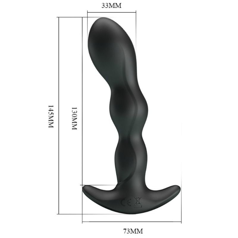 PRETTY LOVE – MASSEUR ANAL 12 MODES DE VIBRATION