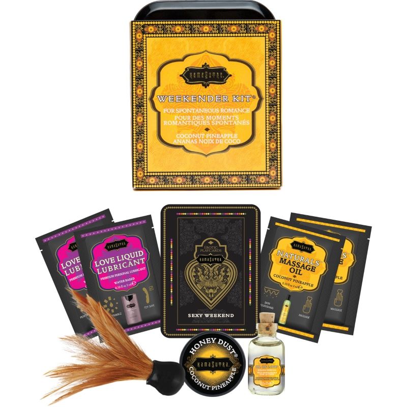 KAMASUTRA – WEEKENDER KIT EN BOÎTE COCO ET ANANAS