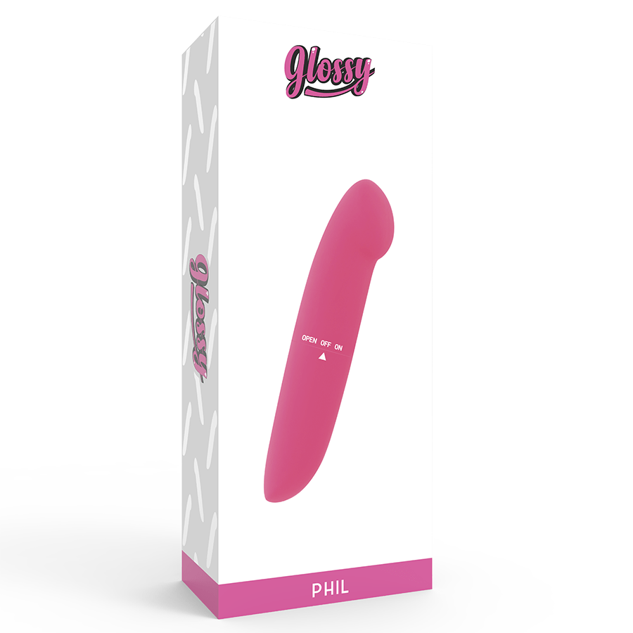 GLOSSY – VIBRATEUR PHIL ROSE