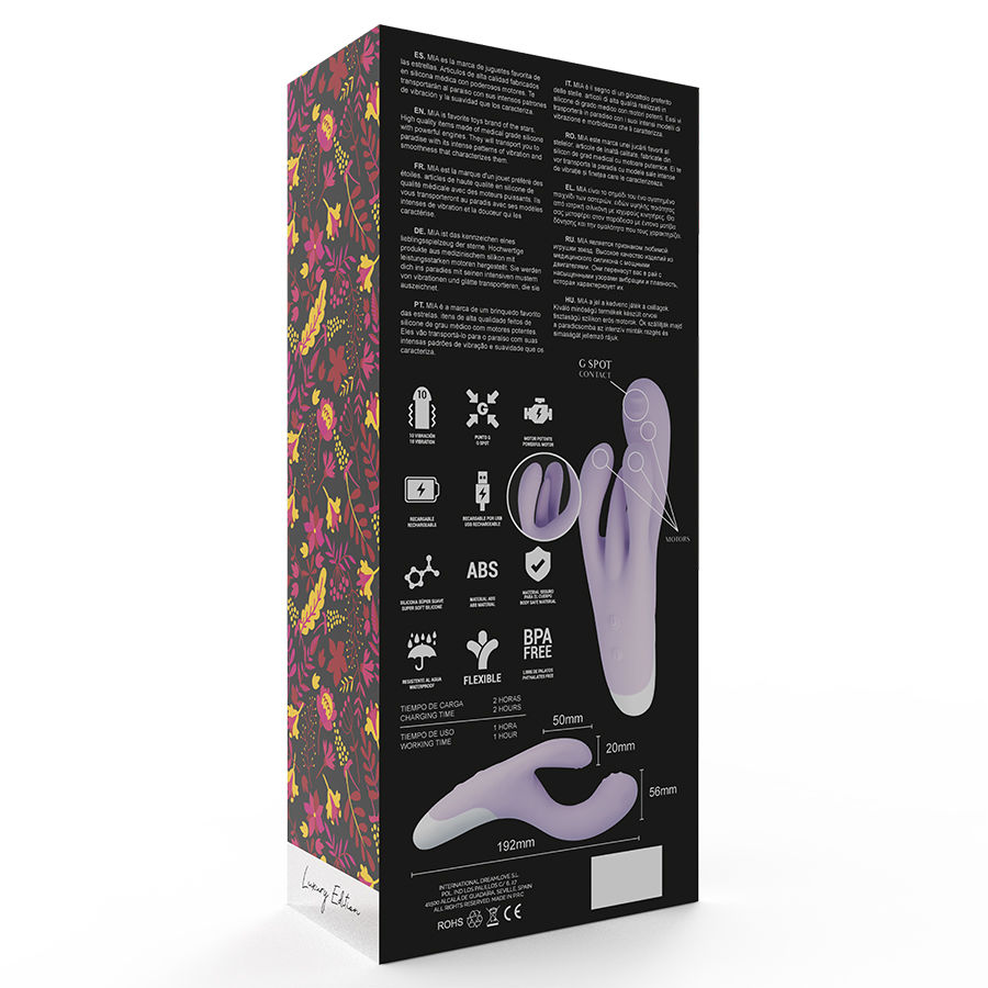 MIA – GUELL VIBRATEUR ORGASMIQUE 3 MOTEURS