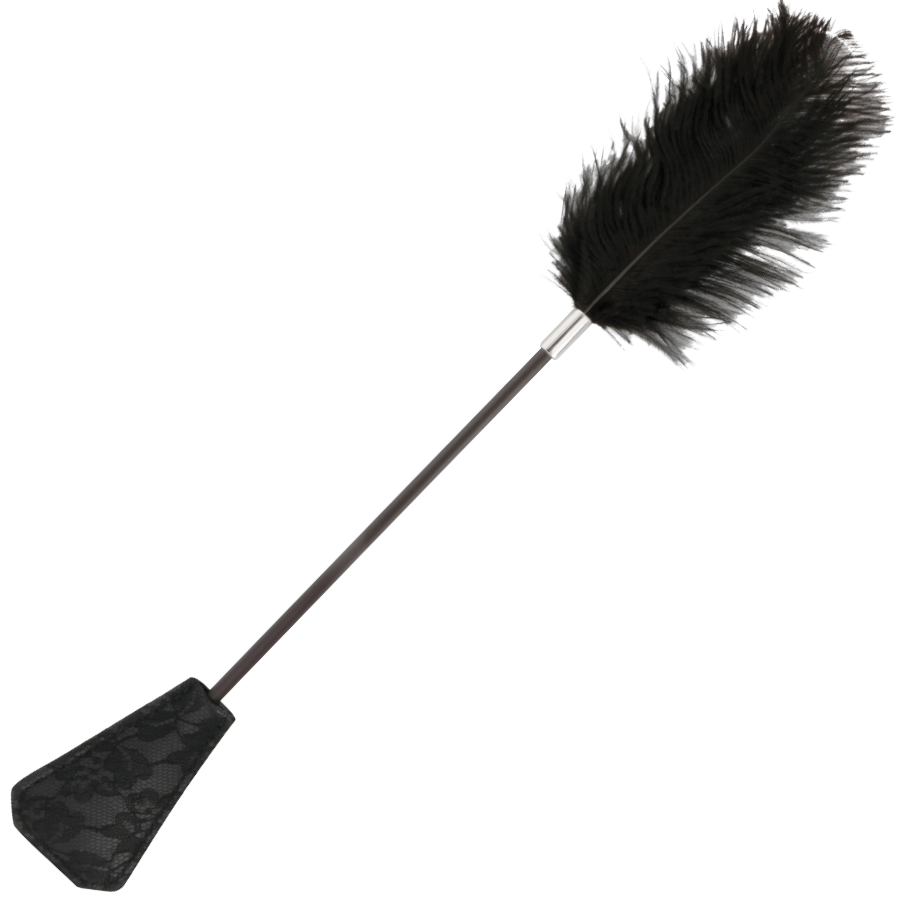 DARKNESS – FOUET PLUME DAMOUR NOIR 56 CM