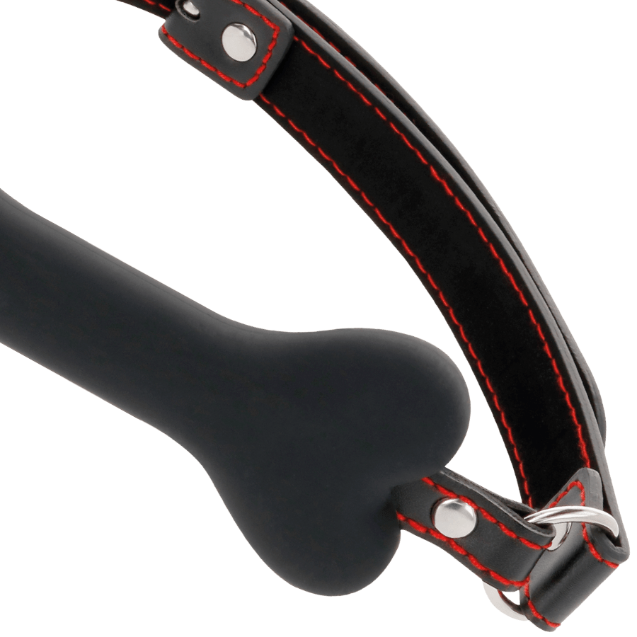 DARKNESS – BÂILLON EN SILICONE NOIR