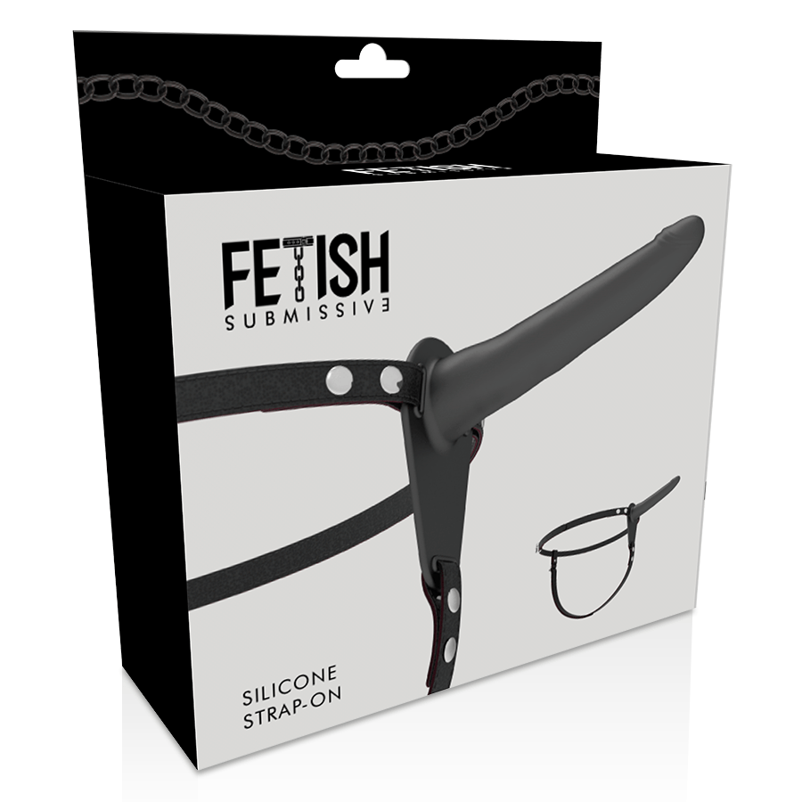 FETISH SUBMISSIVE HARNESS – SILICONE NOIR 15 CM