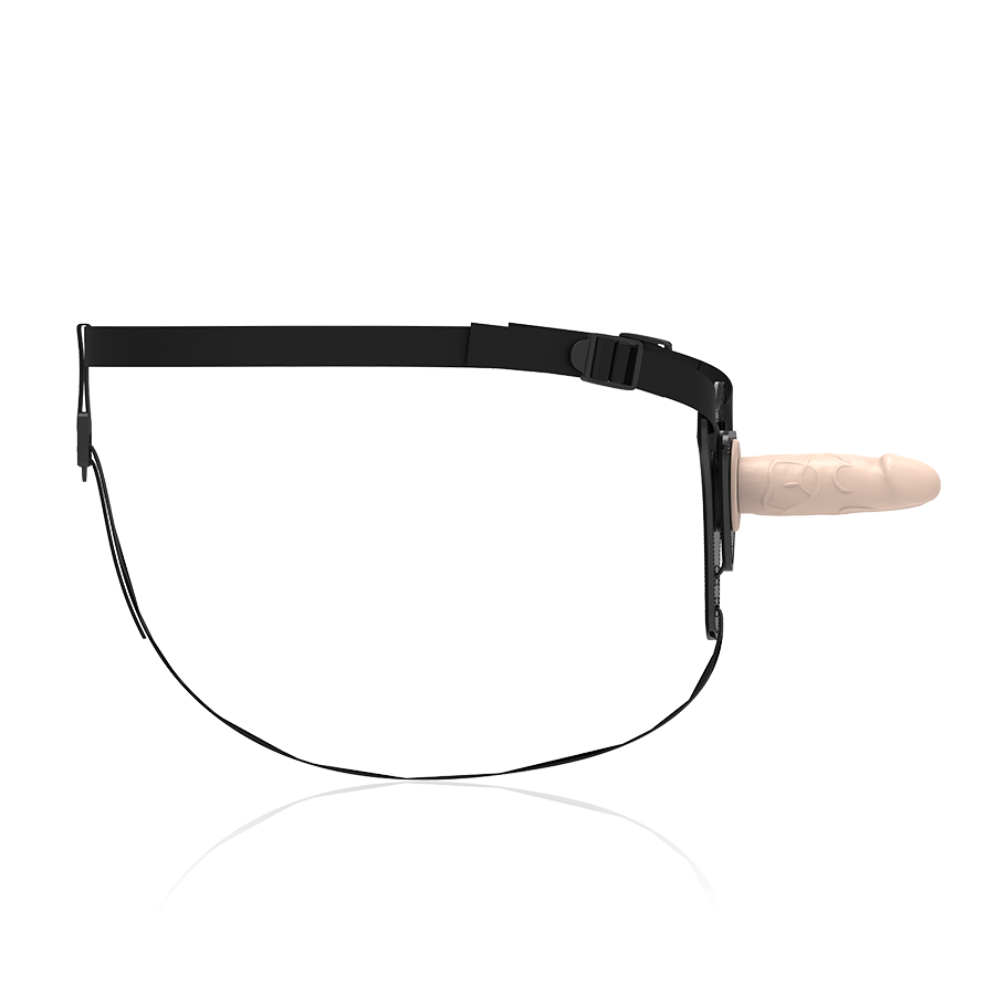 FETISH SUBMISSIVE HARNESS – SILICONE CHAIR RÉALISTE 12,5 CM