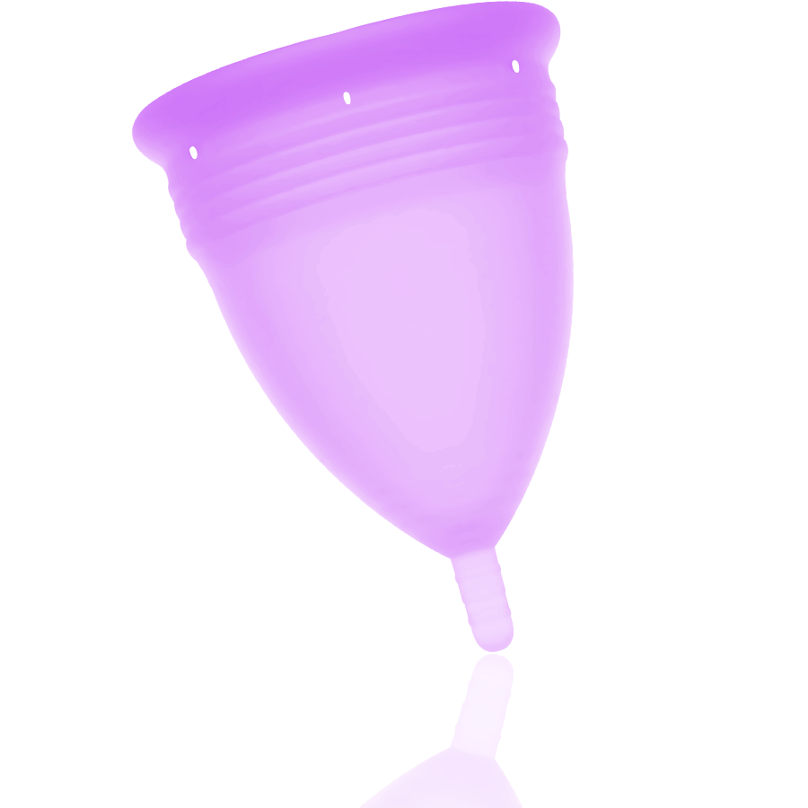 STERCUP – COUPE MENSTRUELLE EN SILICONE FDA LILAS – TAILLE S