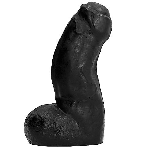 ALL BLACK – DONG RÉALISTE NOIR 17 CM