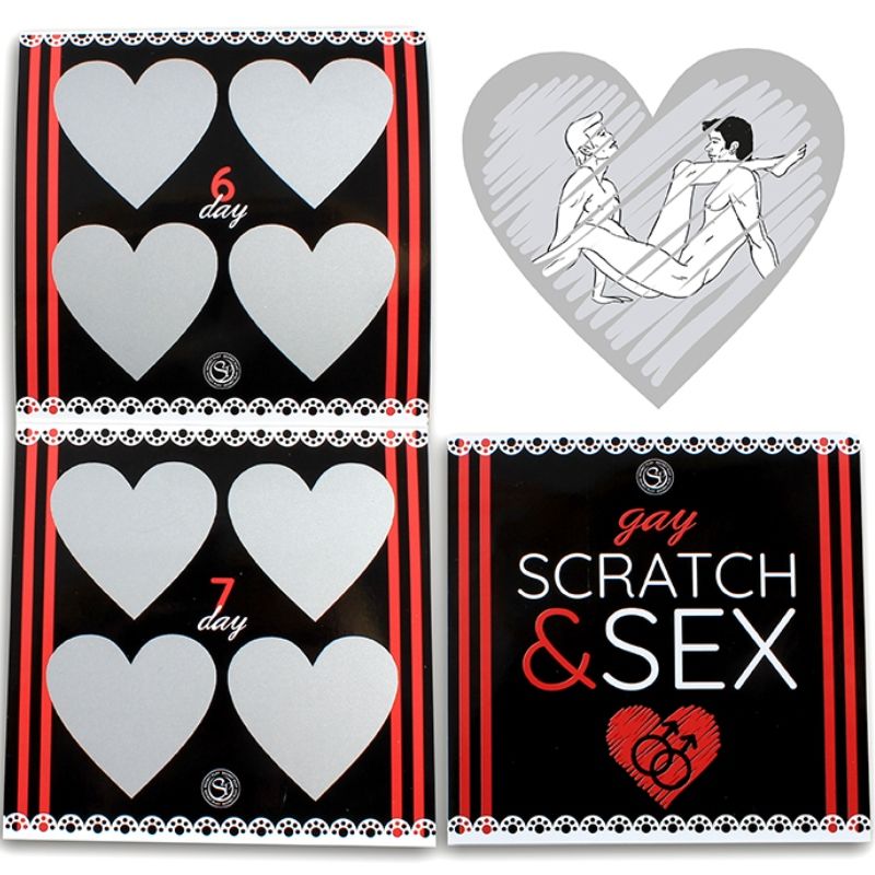 SECRETPLAY – JEU SCRATCH  SEX GAY COUPLES (ES/EN/FR/PT/DE)
