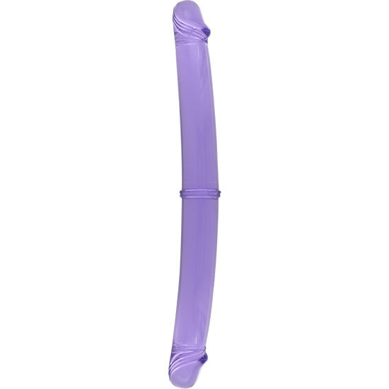 SEVEN CREATIONS – DOUBLE PÉNIS 30 CM VIOLET