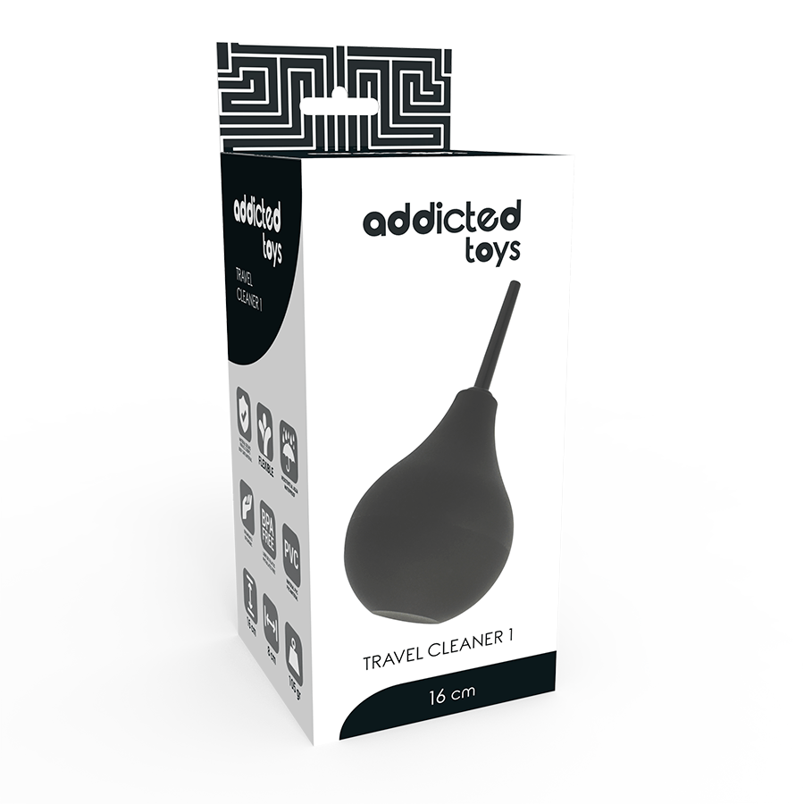 ADICCTED TOYS – DOUCHE ANAL NOIR