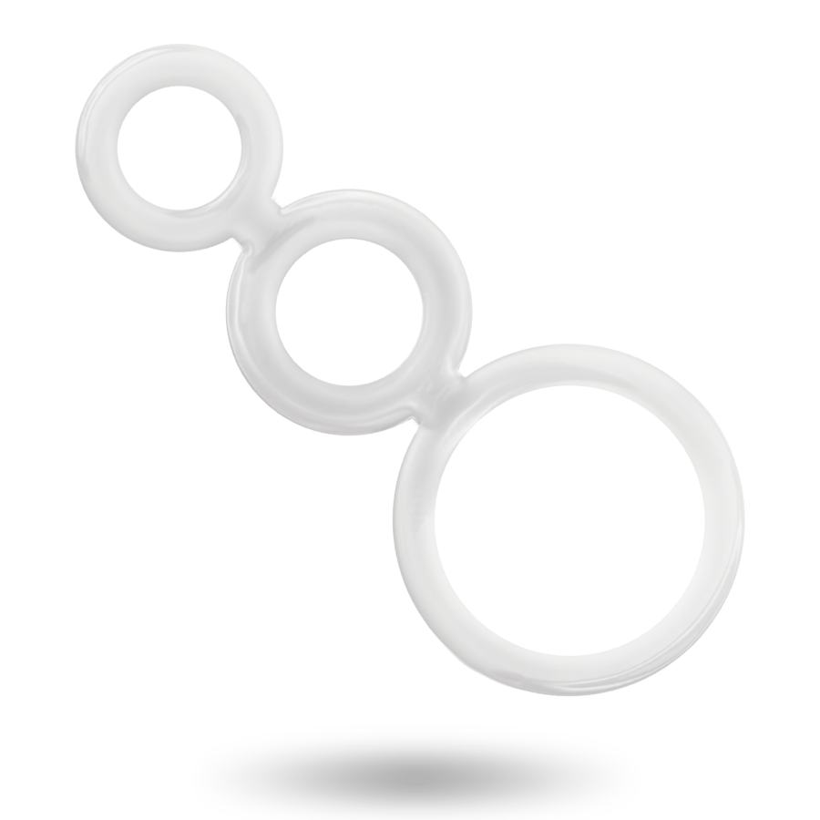 ADDICTED TOYS – ENSEMBLE DANNEAU POUR PÉNIS TRANSPARENT