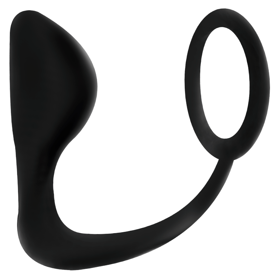 ADDICTED TOYS – PLUG ANAL AVEC ANNEAU PÉNIS NOIR