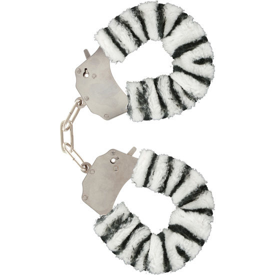 TOYJOY – MANCHETTES FURRY FUN BONDAGE ZÈBRE