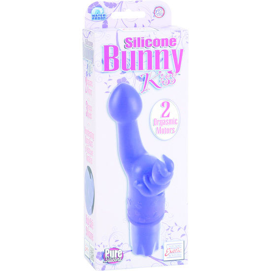 CALEXOTICS – KISS SILICONE LAPIN KISS VIOLET