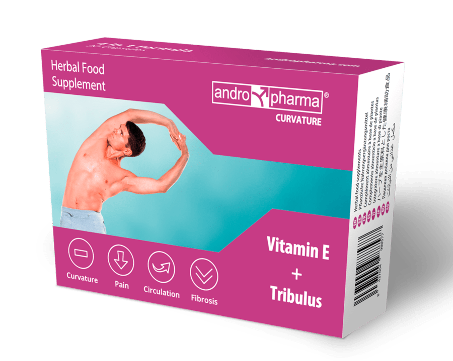 ANDROPHARMA – TRAITEMENT  COURBURE PEYRONIE
