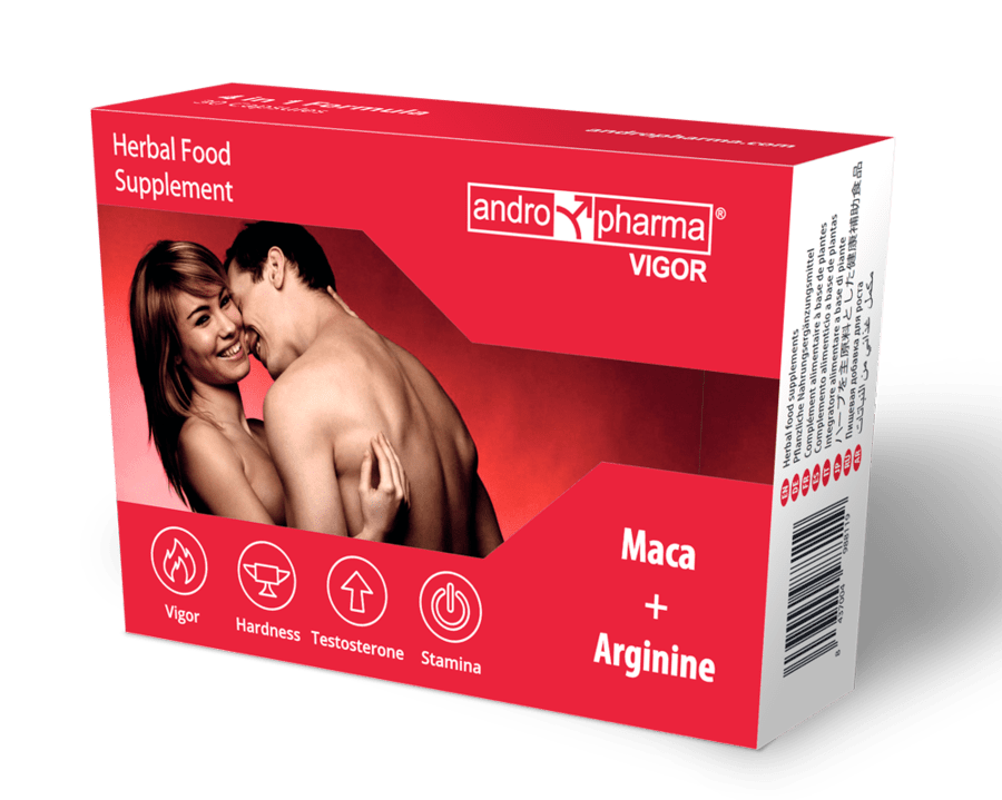 ANDROPHARMA VIGOR – SUPPLÉMENT AMÉLIORATION DE LA LIBIDO