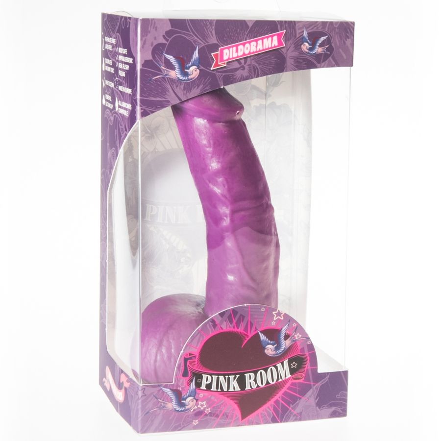 PINK ROOM – GODE RÉALISTE CONNOR VIOLET 16 CM
